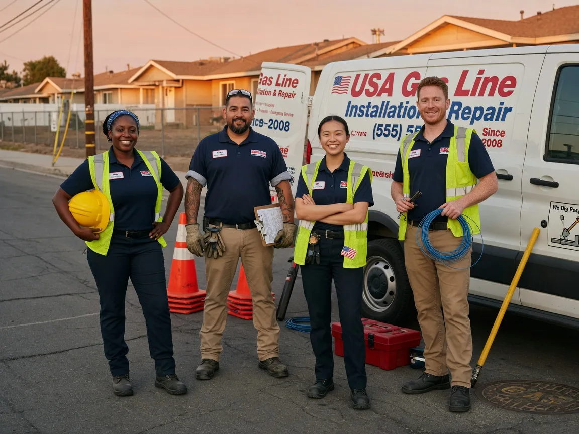 Gas Line Installation company in Pease, MN